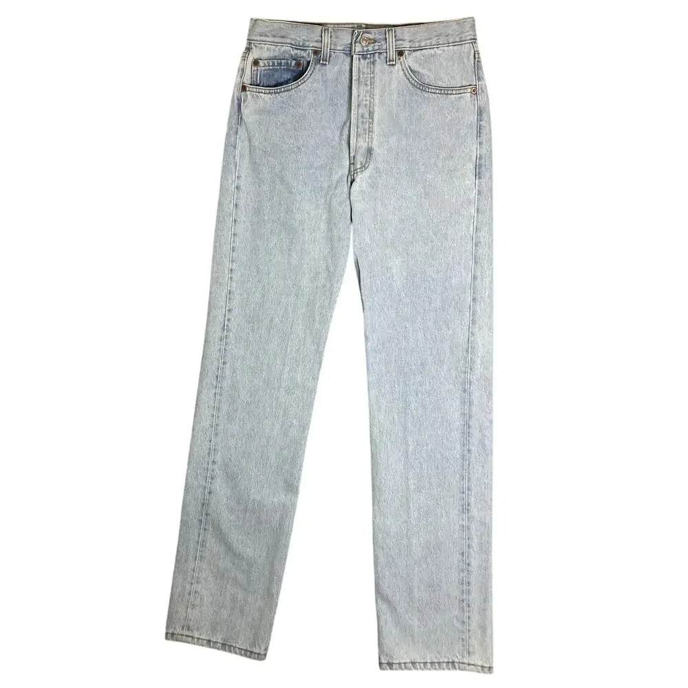 Vtg Levi's 501XX Jeans Men's 32X34 Light Wash Fade USA Made Button Fly‎ 95